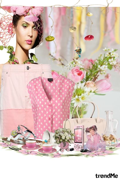 mirisno i ružičasto leto- Combinazione di moda