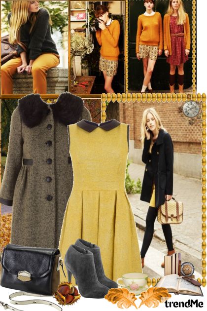 Žuto,jesen i ja - Combinazione di moda