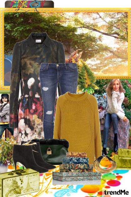 Cvetna i šarena jesen- Combinaciónde moda