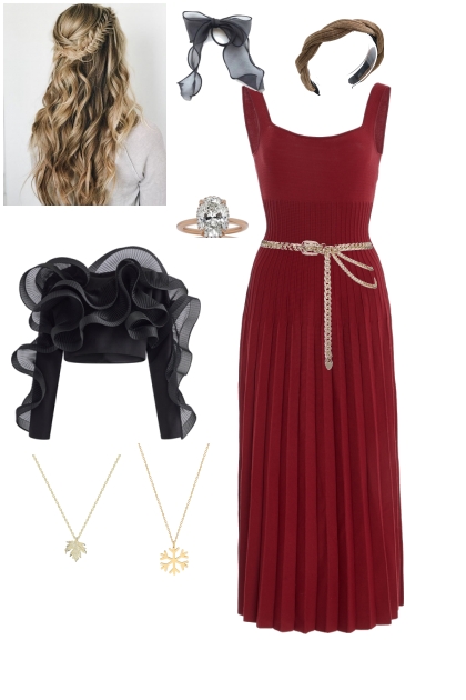 Going out hair and outfit