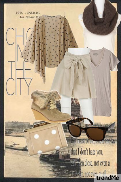 In the City- Combinazione di moda