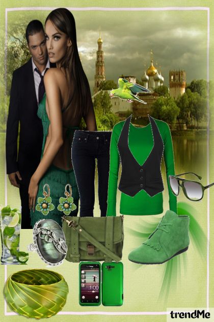 Green- Fashion set