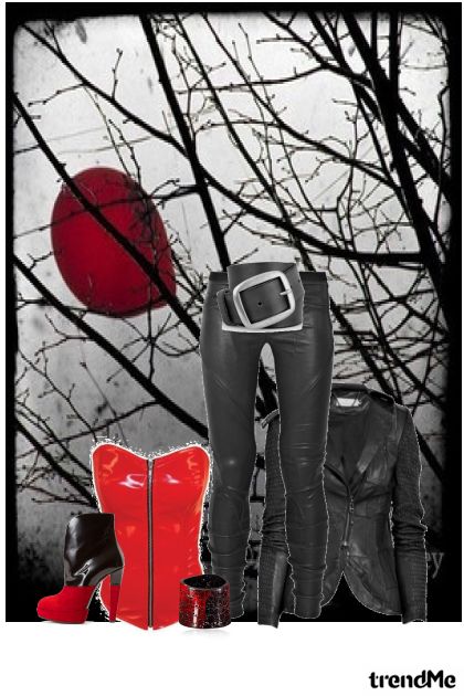 Black and red- Fashion set