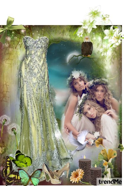 Fairy spring- combinação de moda