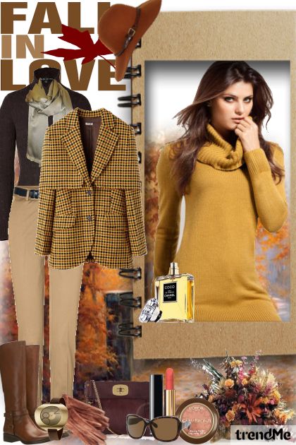 Fall in love with Autumn- Combinaciónde moda