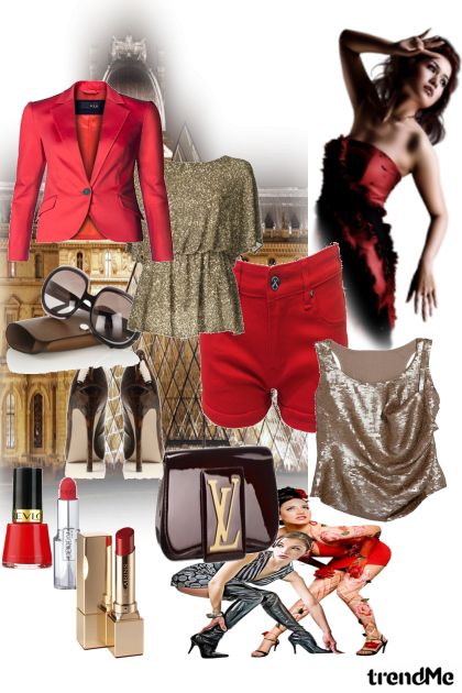 red gold- Модное сочетание