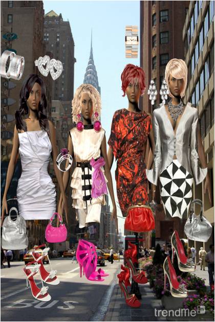 Sex and the city- Combinazione di moda