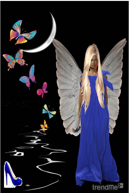 blue angel- Combinazione di moda