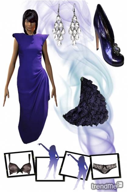 violet girl- Combinaciónde moda