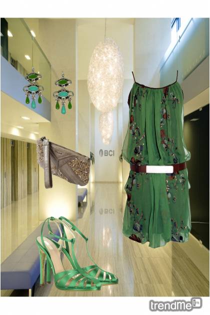 green is my favourite- Fashion set