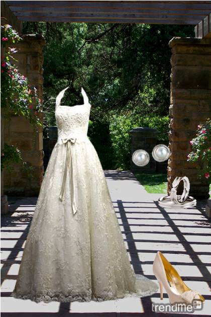 wedding in garden- combinação de moda