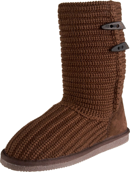 bearpaw crochet boots