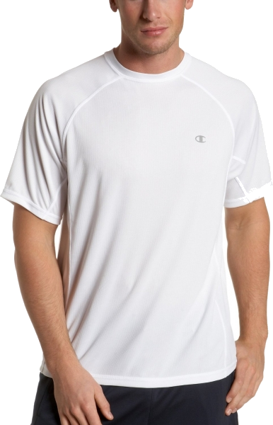 champion men's double dry training tee