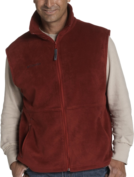 red columbia vest