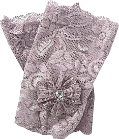 lavender lace gloves