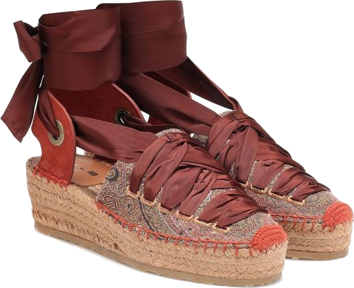 espadrille basque compensée besson