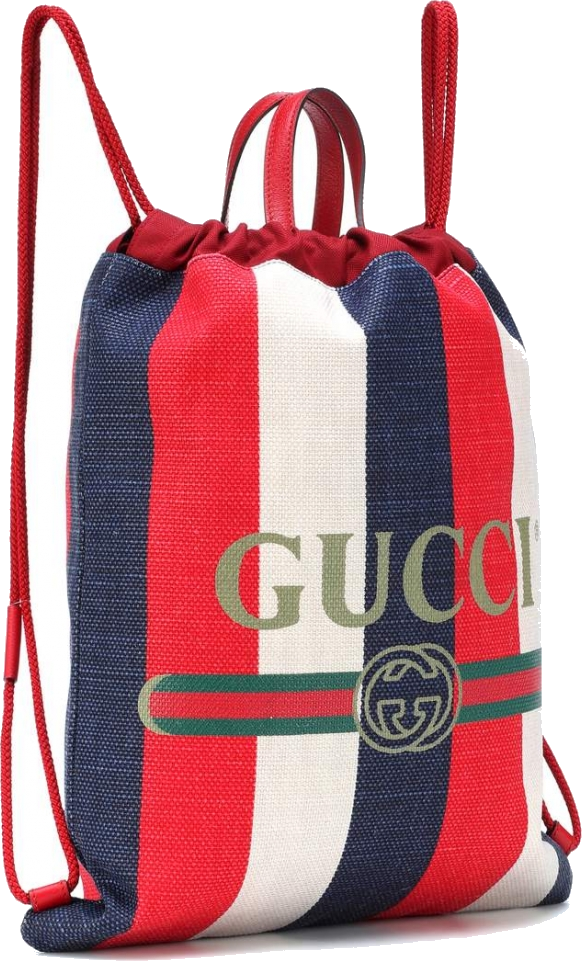 gucci stripe backpack