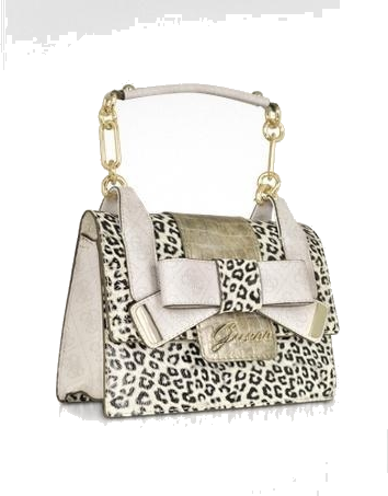 guess leopard print purse