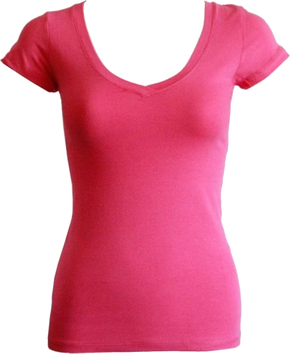 FineBrandShop T-shirts - Ladies Dark Pink Plain T-Shirt - $4.90 ...