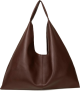 Clothes/footwear details Leather tote brown (Hand bag)