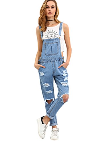 Ripped 2025 overalls women's