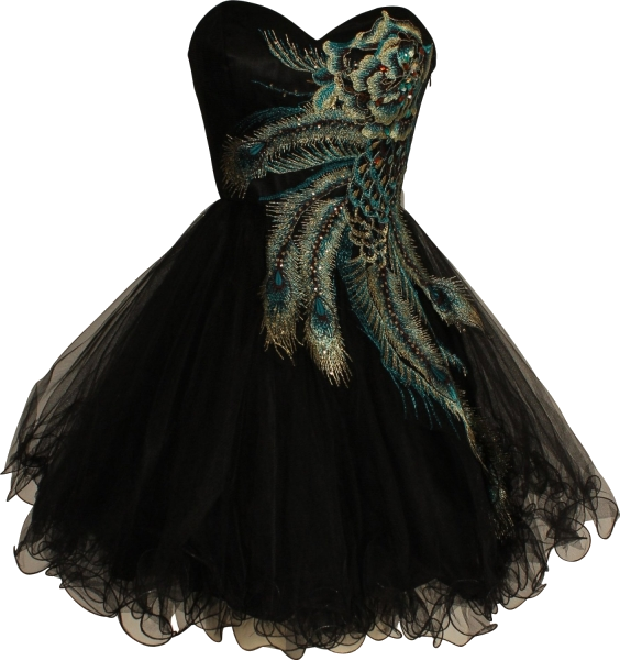 PacificPlex Dresses Metallic Peacock Embroidered $169.99 - trendMe.net