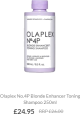 Clothes/footwear details Olaplex No.4P Blonde Enhancer (Cosmetics)