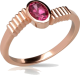 Clothes/footwear details PUREZZA PINK OVAL SAPPHIRE RING (Rings)