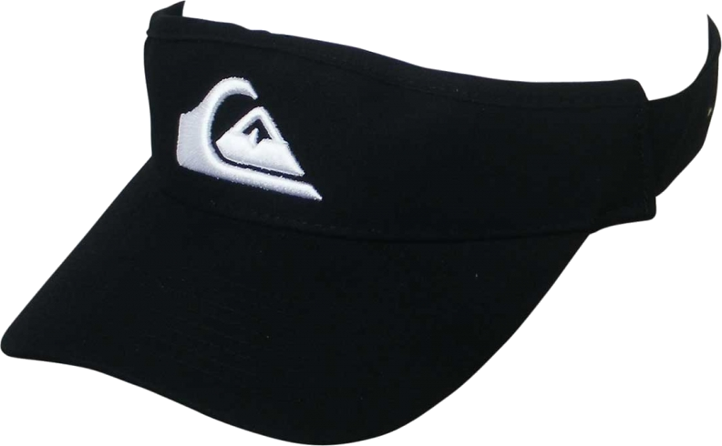 - Orion $21.95 Black Cap Quiksilver Visor Quiksilver