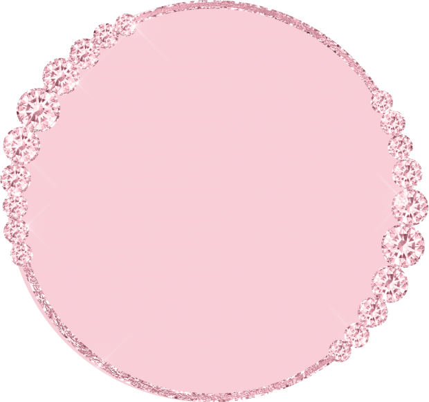 Pink Round Frame Png | damnxgood.com