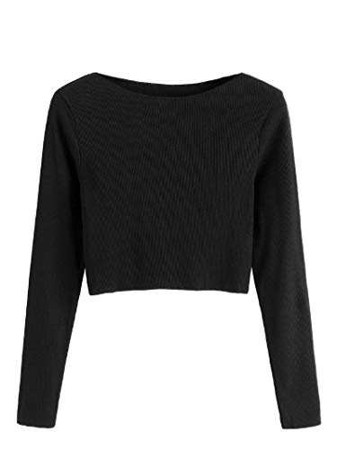 SweatyRocks Shirts SweatyRocks Women' Solid $9.99 - trendMe.net