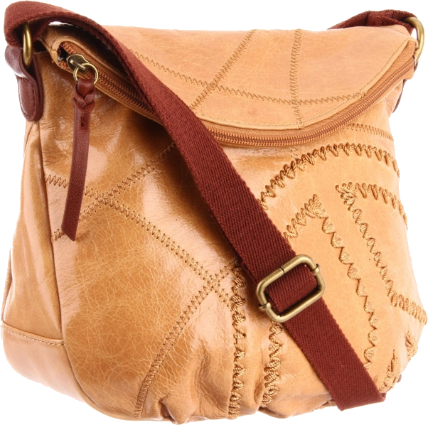 The Sak Bag Deena Flap Crossbody Camel Peace