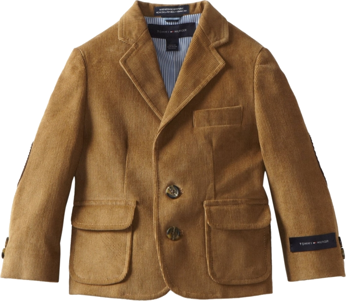 tommy hilfiger brown corduroy jacket