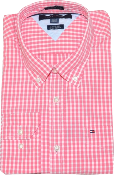 pink tommy hilfiger shirt mens