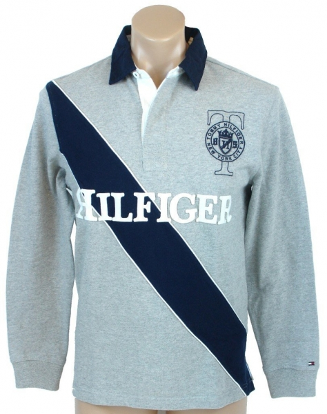 mens tommy hilfiger rugby shirt