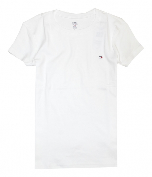 tommy hilfiger white t shirt logo