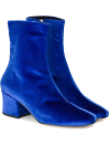 Blue Velvet Boot - Velvet