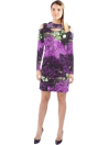 Cold Shoulder Long Sleeve Dress - Little Purple Carnations