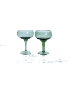 Green cocktail glasses house doctor - Colourful combinations