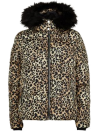 Leopard Print Puffer Jacket - Items