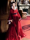 Scarlett O'Hara Red Robe - Velvet