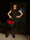 Dress black and red elegance - Jesen/Zima 2011