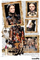 DOLCE &amp; GABBANA ~Baroque in spotlights~