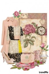 MOSCHINO for retro pink rose