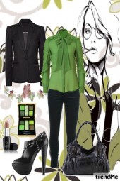 green and black  &lt;3