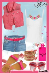 Summer love it pink :)