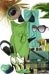 Green summer fantasy