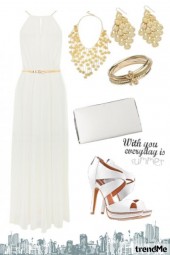 Cool White &amp; Sunshine Gold