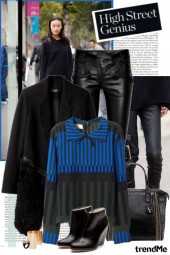 Street Style: Black leather!