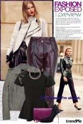 Fall 2012: leather pants!